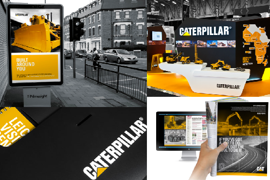 Caterpillarvi設計案例評估指數_工程機械品牌vi設計策劃_煥識vi設計策劃