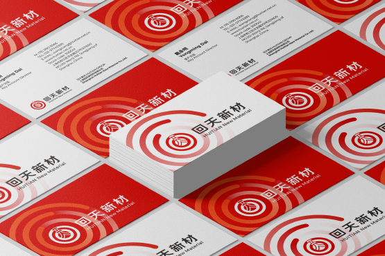 回天新材vi設計案例評估指數(shù)-新材料vi設計-煥識vi設計策劃